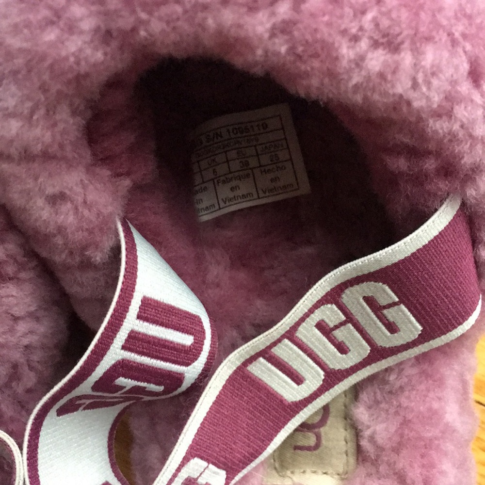 Ugg Pink Platform Slippers - image 4